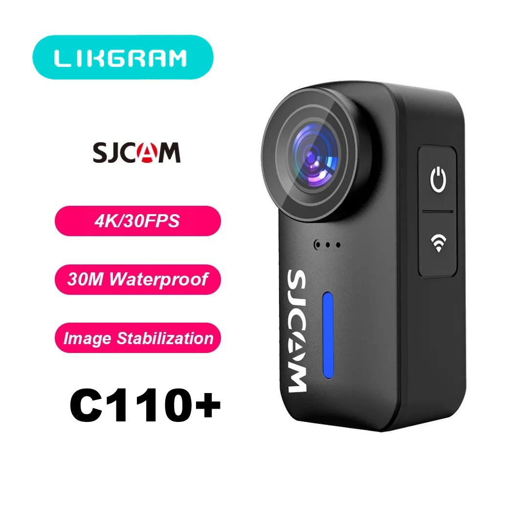 Photographic Memory - SJCAM C110+ 4K 30fps Actiecamera 170°