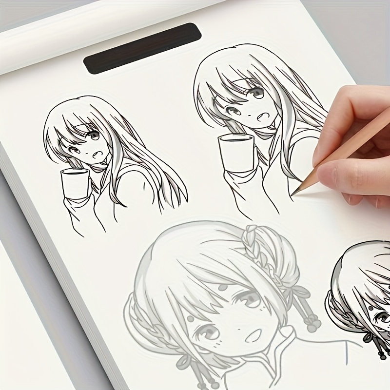 Photography Book - Anime Character Line Art tekenboek voor
