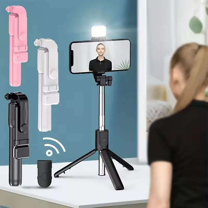 Photography Basics - Draadloos Bluetooth Selfie Stick-statief met afstandsbediening
