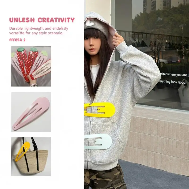 Photography Cheat Sheet - Grappige extra grote haarclips Polka Dot