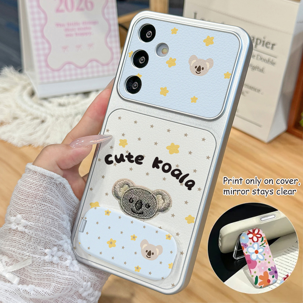 Camera Wrist Strap - Schattige Koala PU Lederen Hoes voor