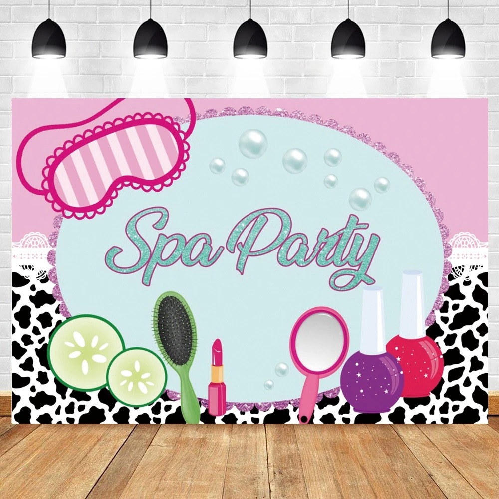 Spa Party Thema Achtergrond vo - Photography Cheat Sheet recensie en prijs