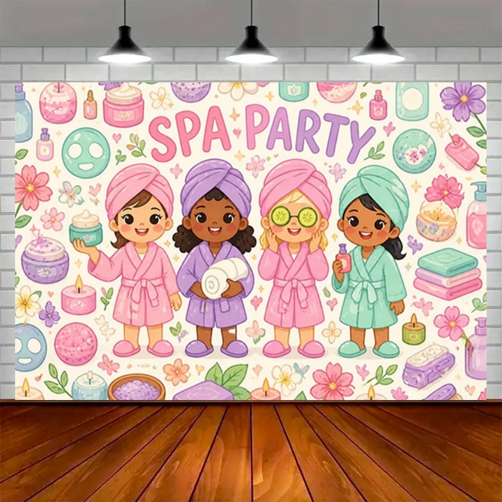 Spa Party Decoratie Achtergron - Photography Cheat Sheet recensie en prijs