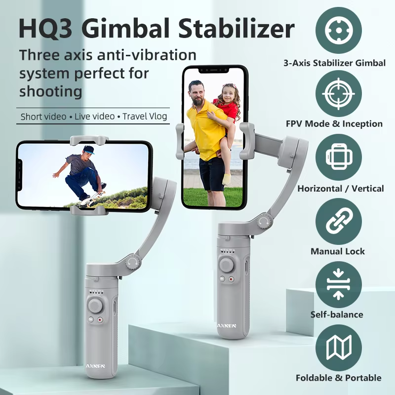 AXNEN 3-assige gimbal handstab - Photography Basics recensie en prijs