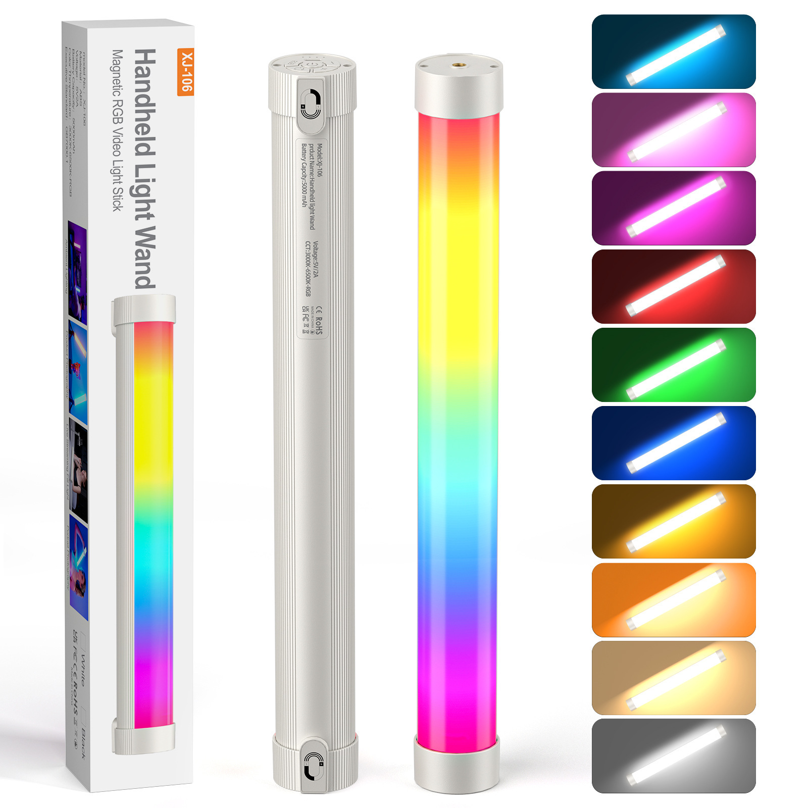 Magnetische handlamp met RGB L - Photography Videos Free recensie en prijs