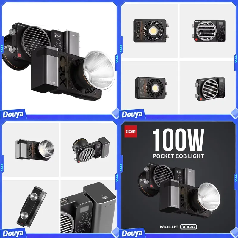 ZHIYUN Molus X100 100W COB LED - Photography Videos Free recensie en prijs
